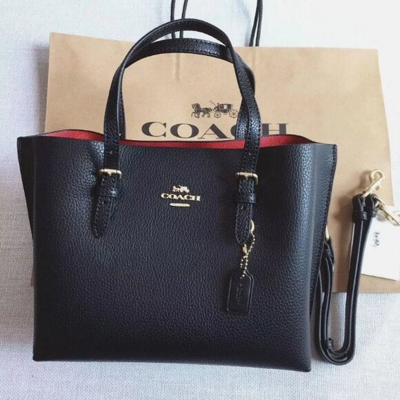 Coach Women’s hand bag C4084 IMF2L MOLLIE TOTE 25 2Way Shoulder Bag - Picture 1 of 2